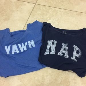 SET OF TWO sleepshirts